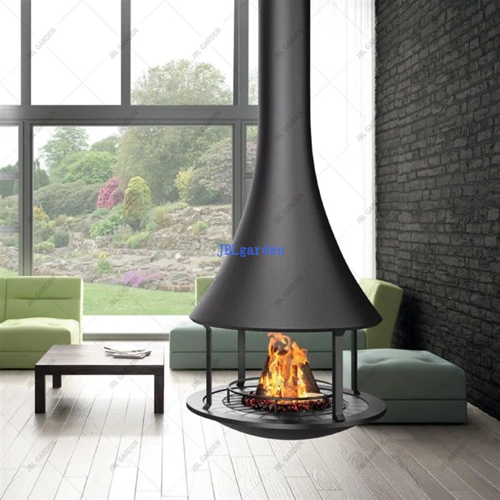 Modern Hotel Villa Roof Mounted Fireplace