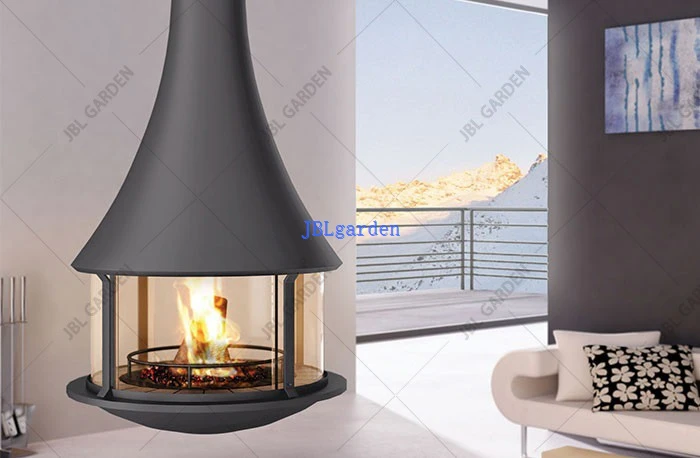 Modern Hotel Villa Roof Mounted Fireplace