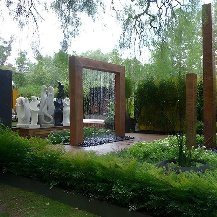 Modern Outdoor Water Fountain