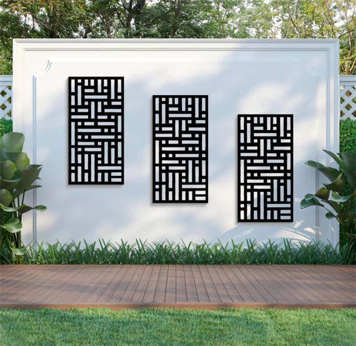 Outdoor Decorative Privacy Screens And Panels