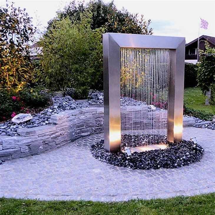Outdoor Steel Water Fountains