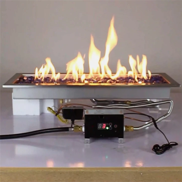 Remote Control Gas Fire Pit Kit