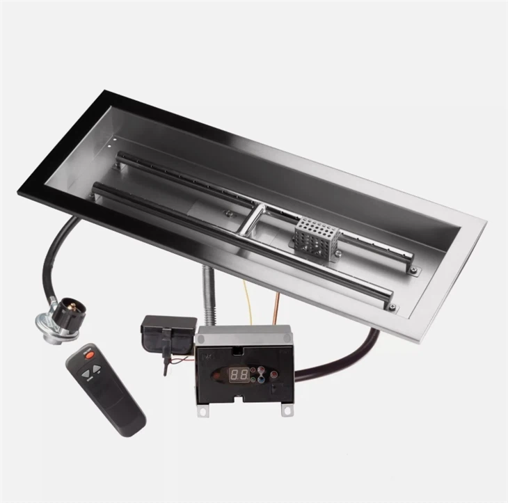 Remote Control Gas Fire Pit Kit