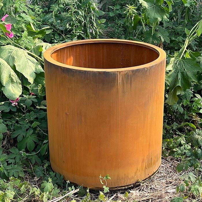 Round Outdoor Corten Steel Planter best