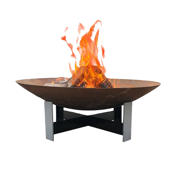 Rusty Fire Pit Bowl