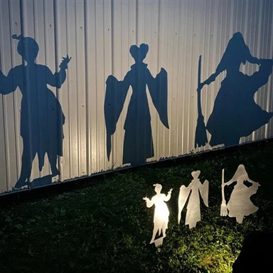Halloween Dab Hlau Silhouette