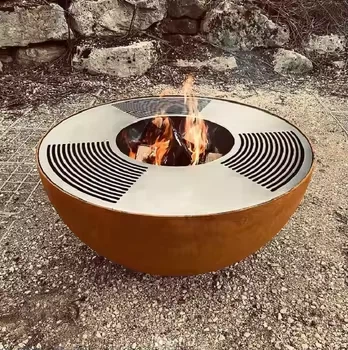 Round Table Charcoal Grill