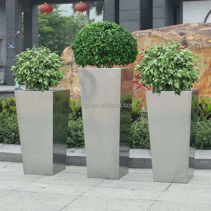 Trough Metal Stainless Steel Planter Box