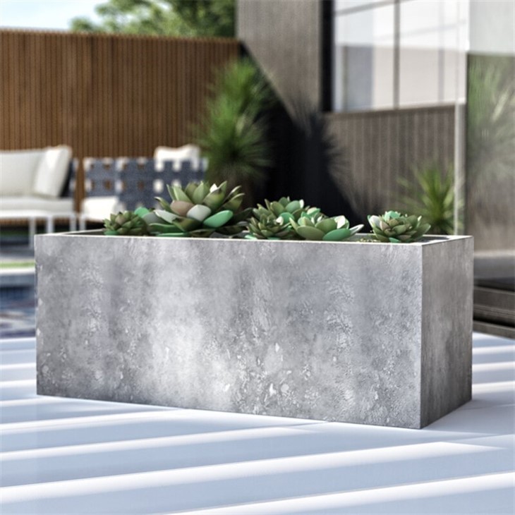 Trough Hlau Stainless Steel Planter Box