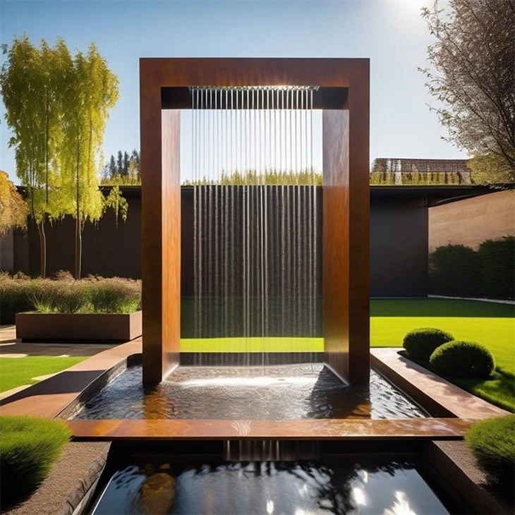 Water Feature With Led Light