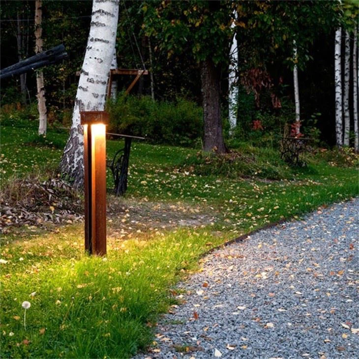 Waterproof Part Tsawg Nqi Bollard Teeb