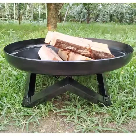Wood Burning Metal Fire Pit